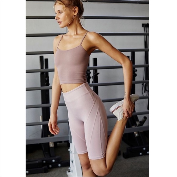 Free People Movement High Rise Biker Short - Picture 1 of 12